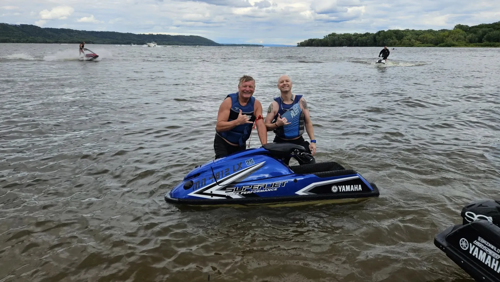 Superjet on Lake Pepin